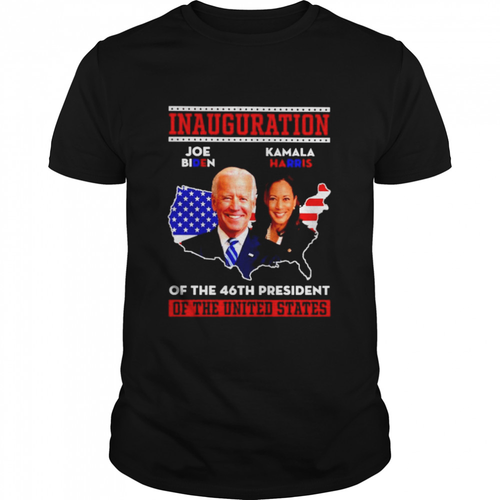 Joe Biden and Kamala Harris inauguration of the 46th president of the united states shirt