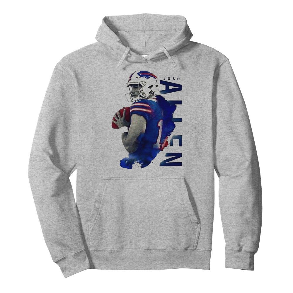 Josh Allen 17 Buffalo Bills Football  Unisex Hoodie