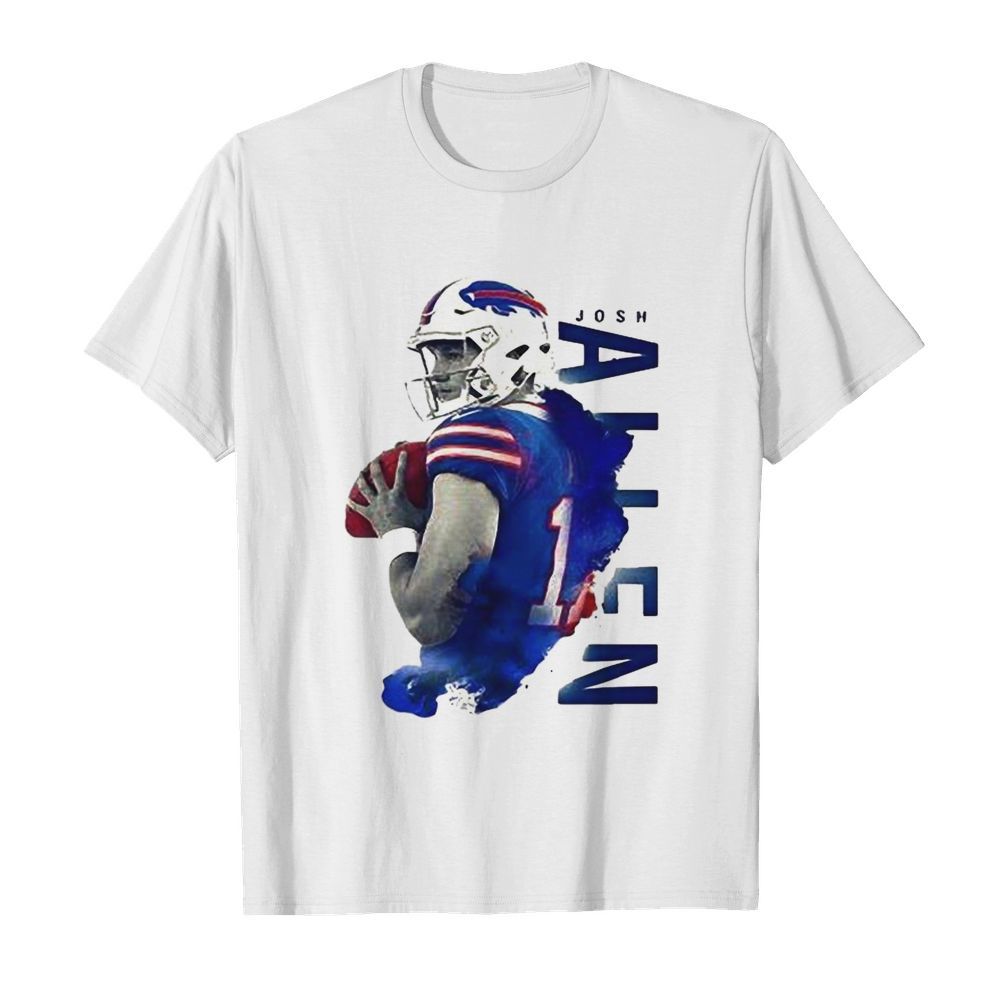 Josh Allen 17 Buffalo Bills Football  Classic Men's T-shirt