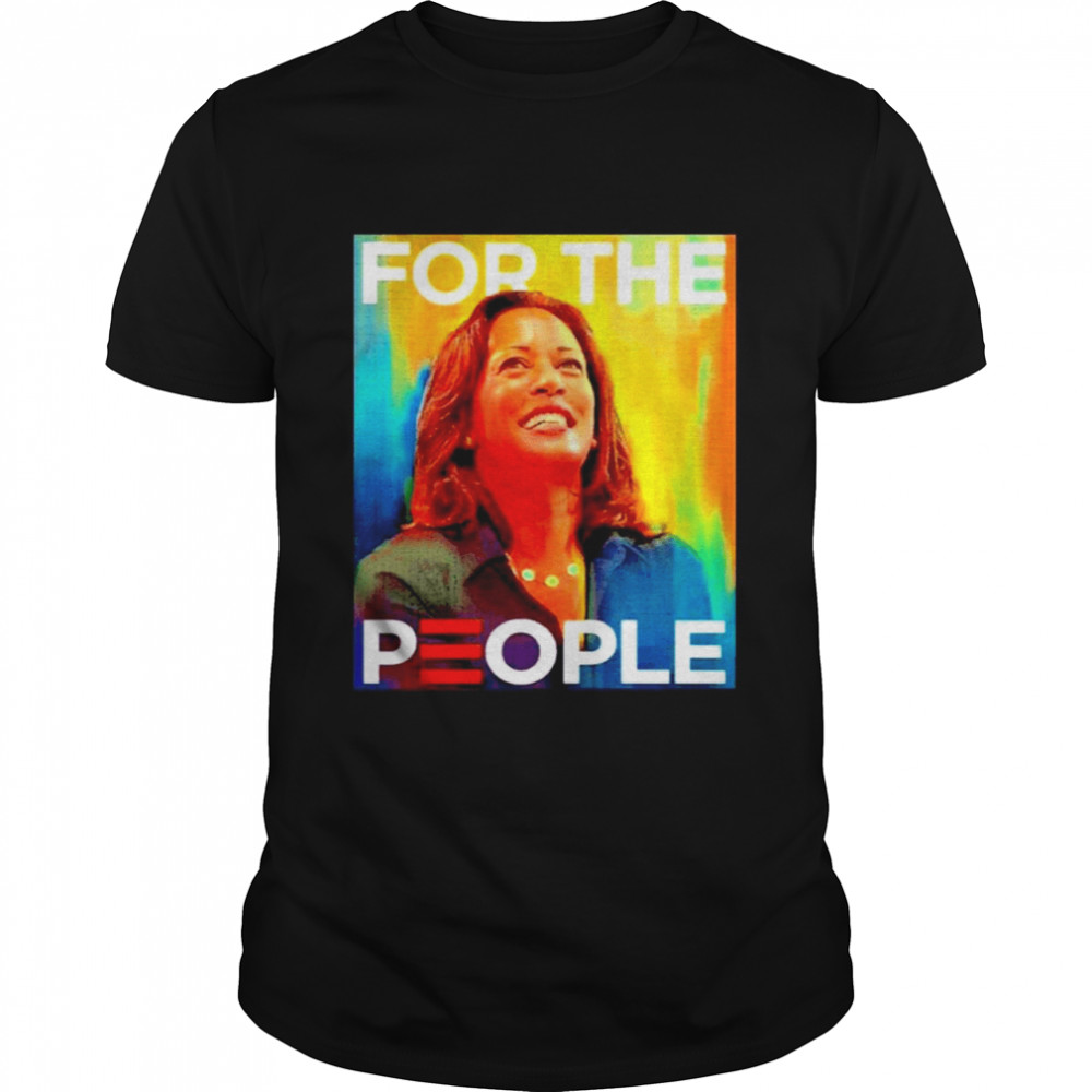 Kamala Harris for the people water color shirt