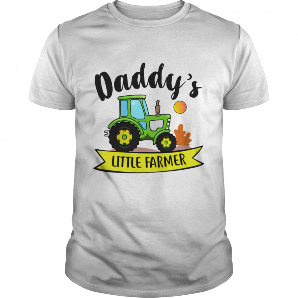 Kids Daddys Little Farmer Agrimotor Country Farm Girls Boys shirt