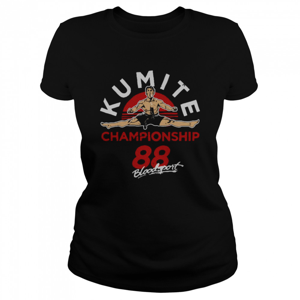 Kumite Championship 88 Bloodsport  Classic Women's T-shirt