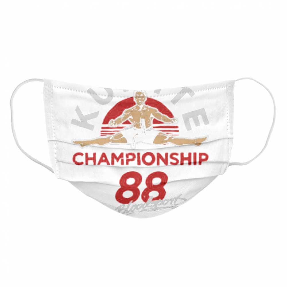 Kumite Championship 88 Bloodsport  Cloth Face Mask