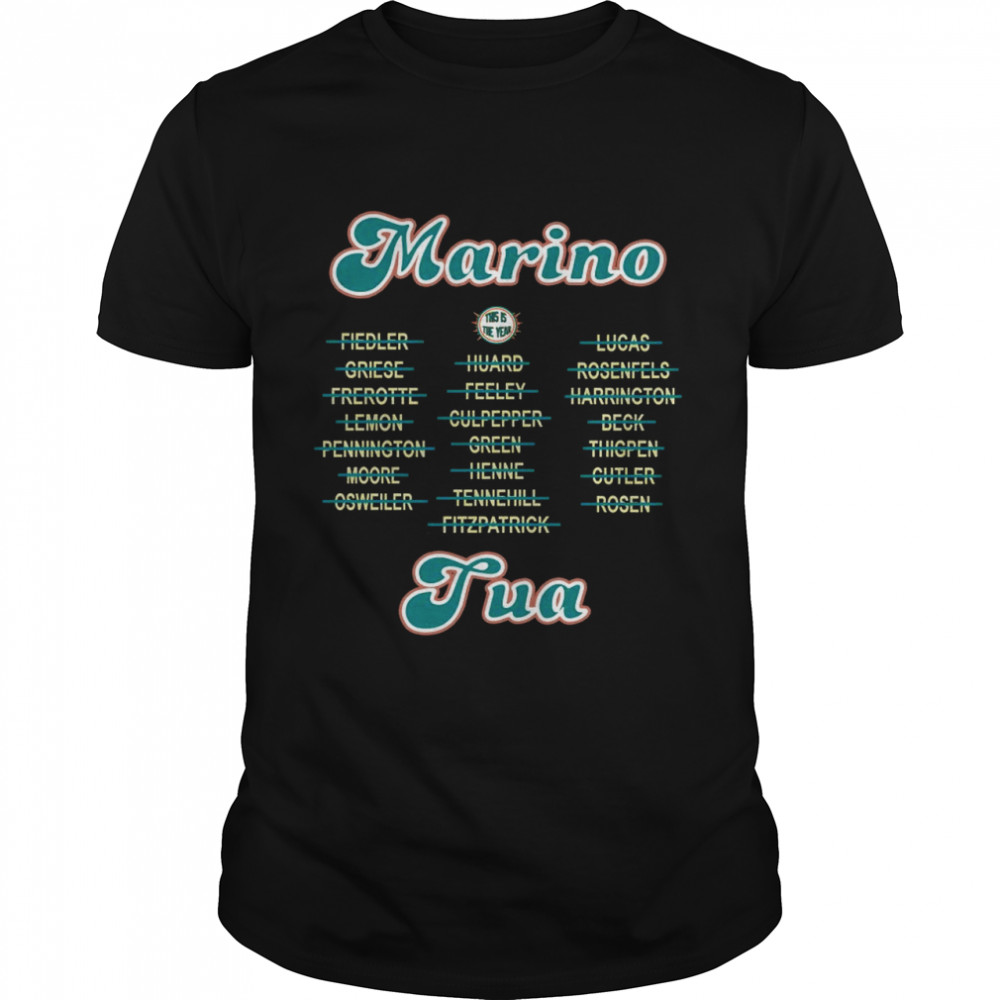 Marino this is the year fua shirt