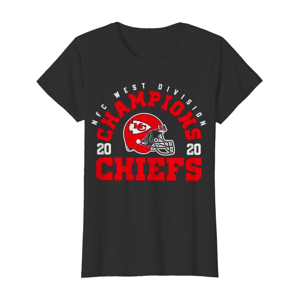 NFC West Division Champions 2020 Kansas City Chiefs  Classic Women's T-shirt