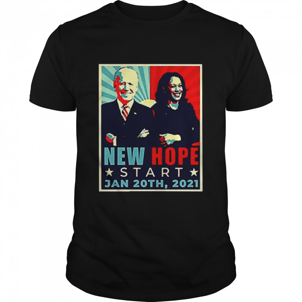 New Hope Joe Biden Kamala Harris january 20-2021 shirt