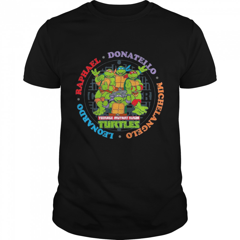 Raphael Donatello Michelangelo Leonardo Ninja Turtles shirt