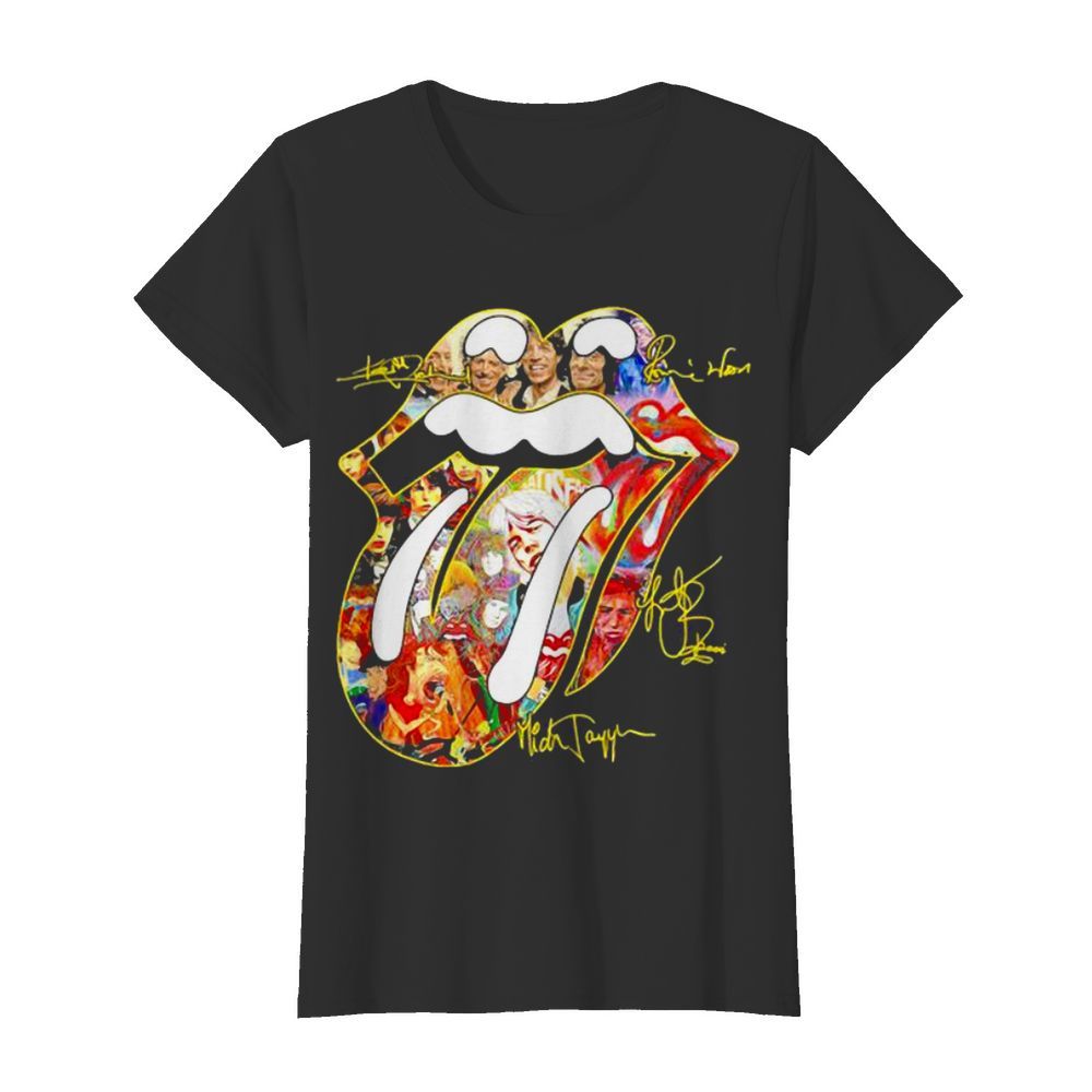 Rolling Stone Lips Signature  Classic Women's T-shirt