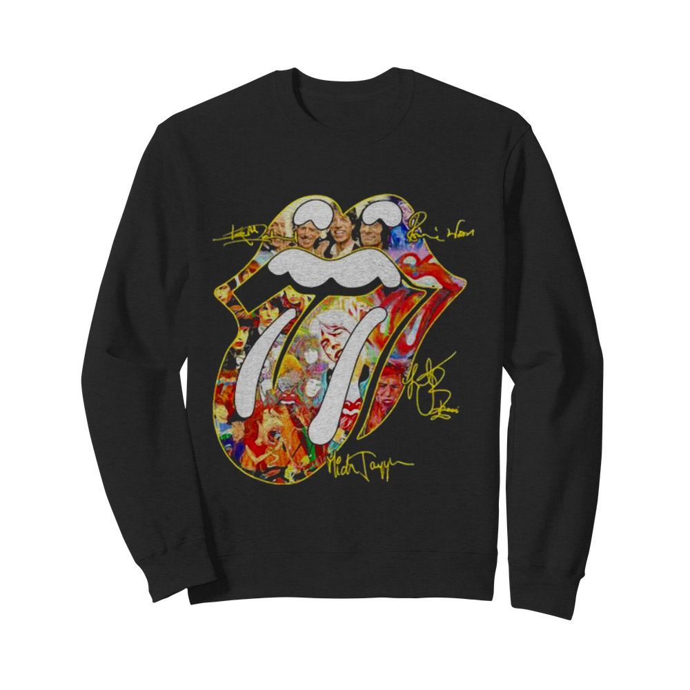 Rolling Stone Lips Signature  Unisex Sweatshirt