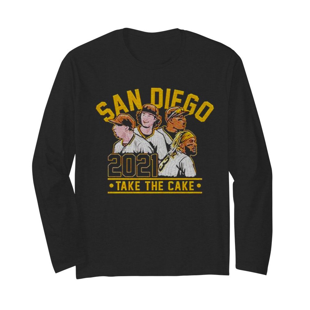 San Diego 2021 take the cake  Long Sleeved T-shirt 