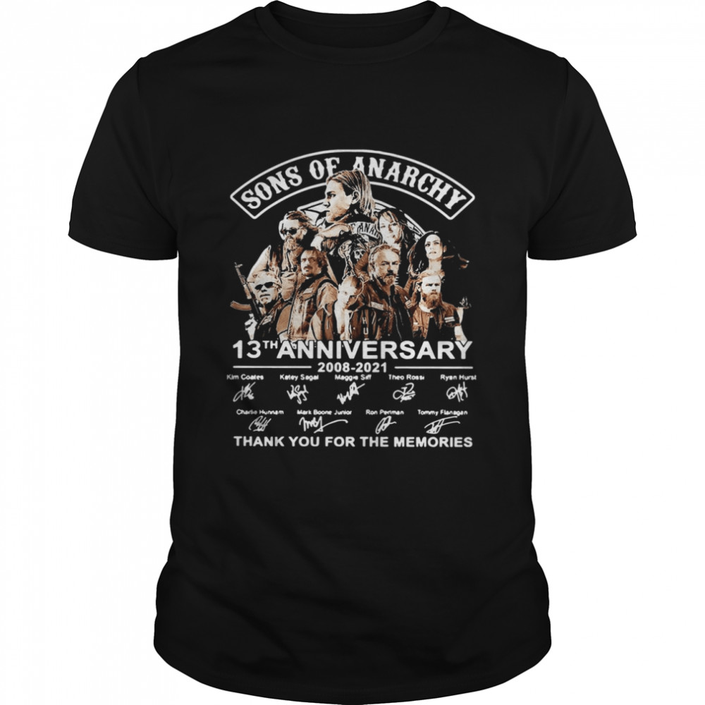 Sons Of Anarchy 13th Anniversary shirt