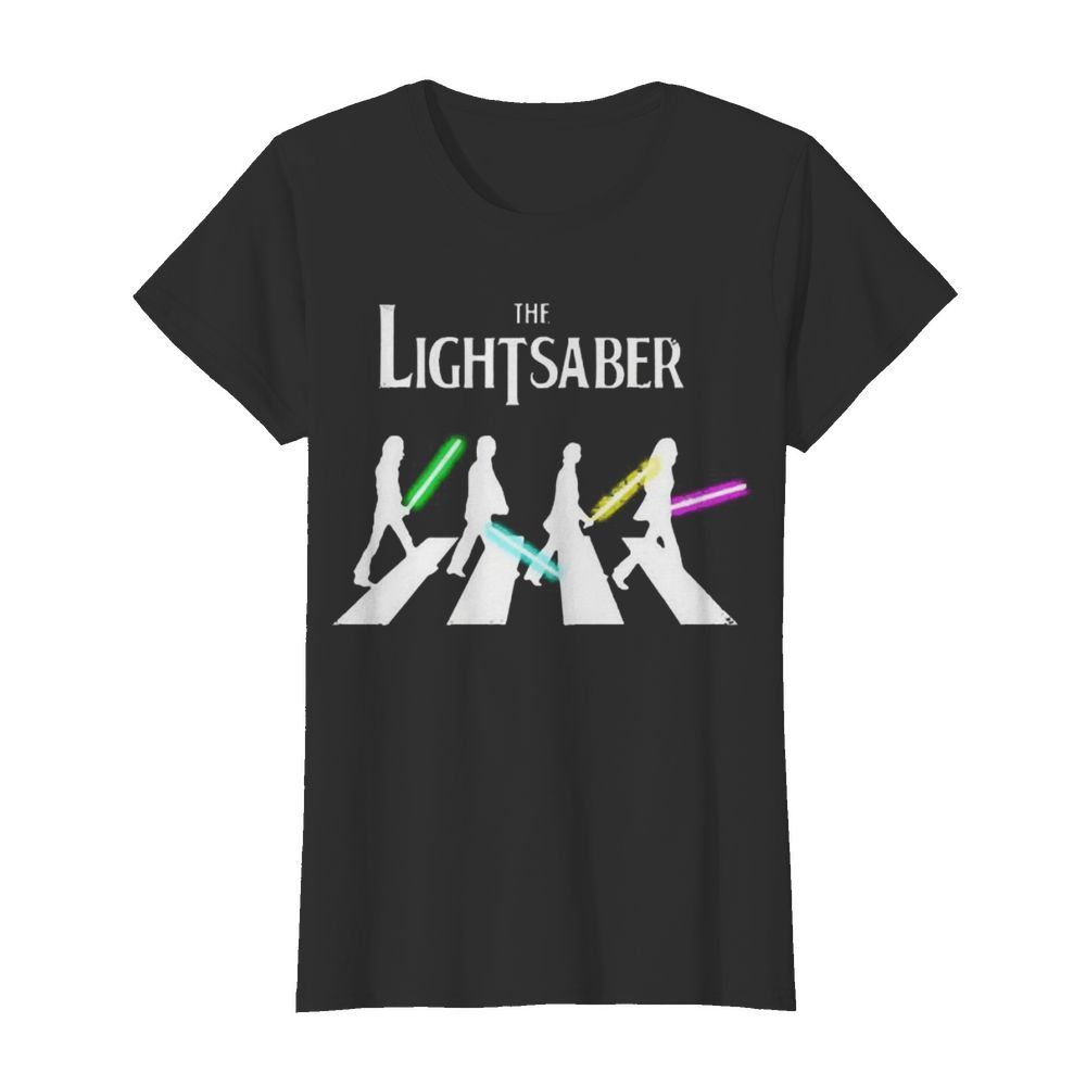 The Lightsaber Abbey Road  Classic Women's T-shirt