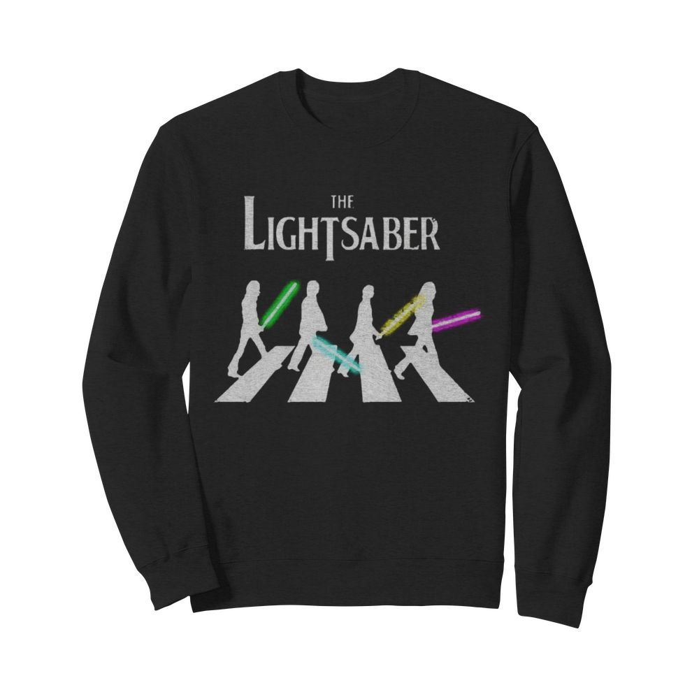 The Lightsaber Abbey Road  Unisex Sweatshirt