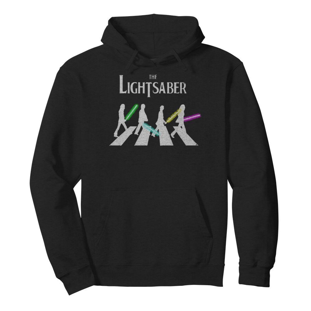 The Lightsaber Abbey Road  Unisex Hoodie