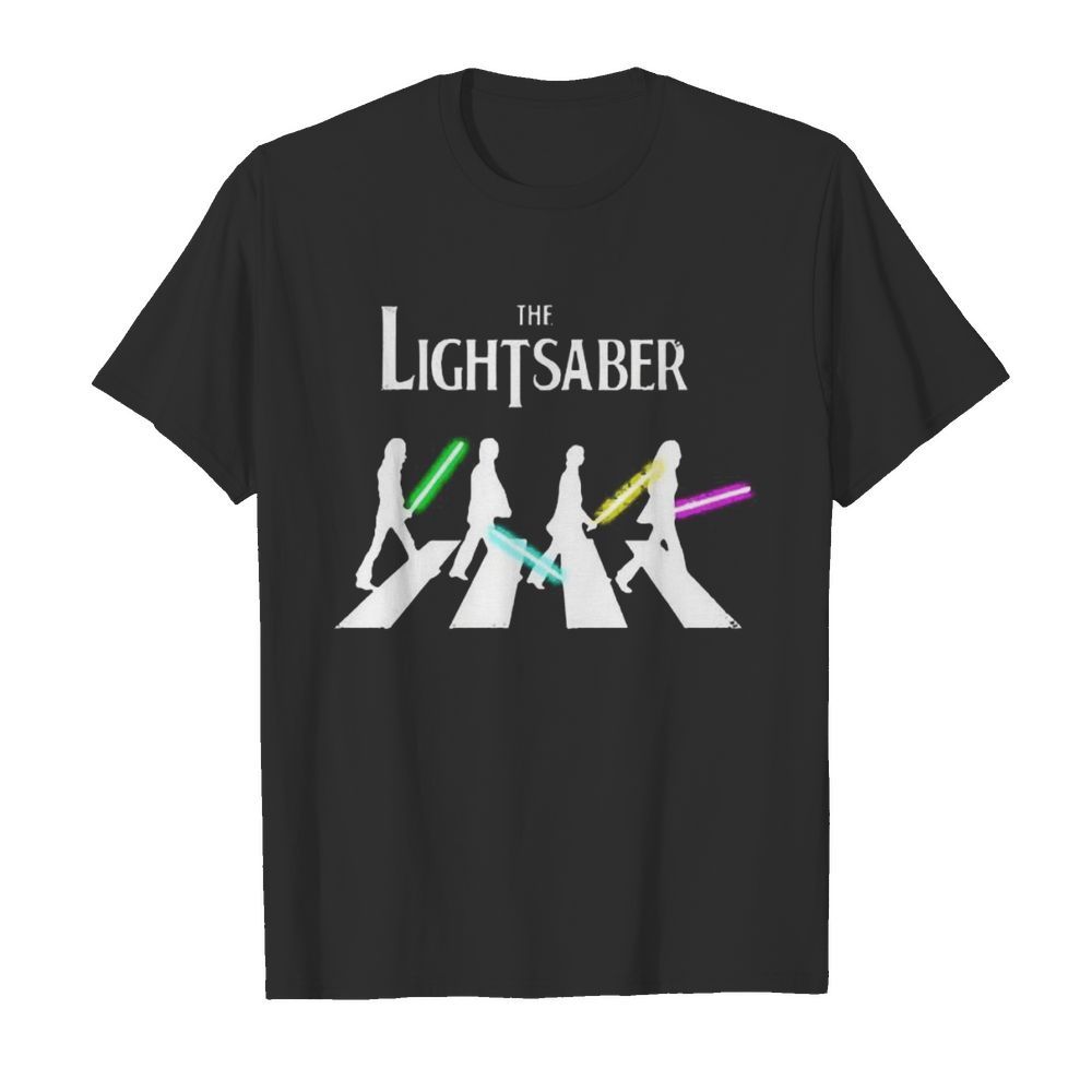 The Lightsaber Abbey Road  Classic Men's T-shirt