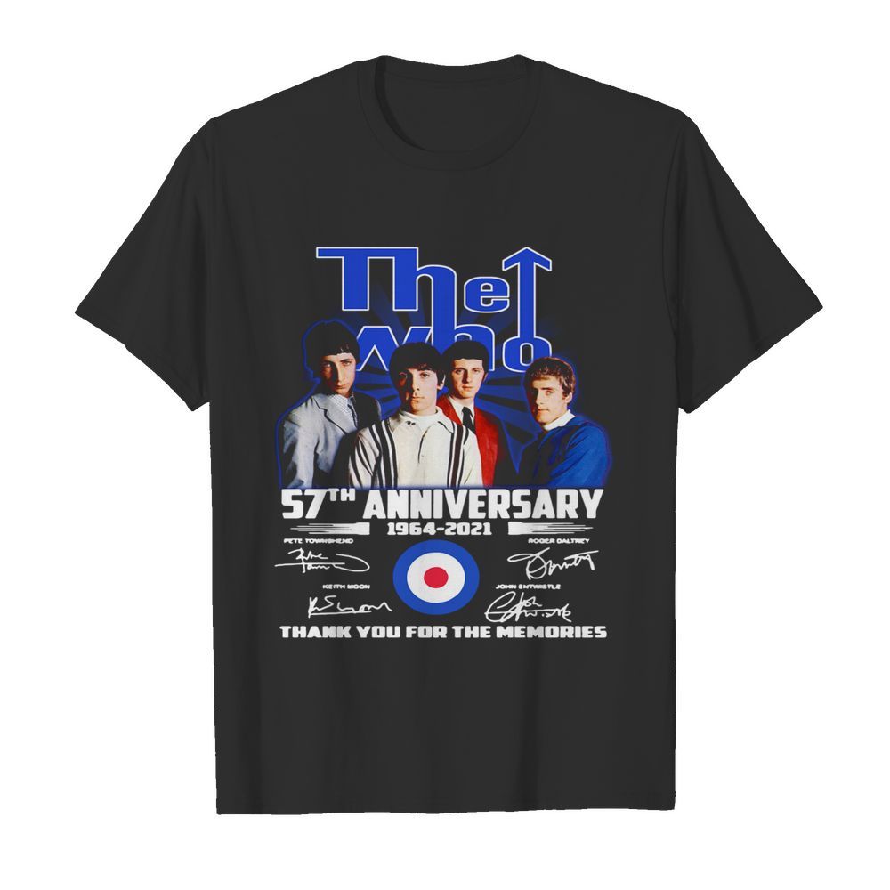 The Who 57th Anniversary shirt