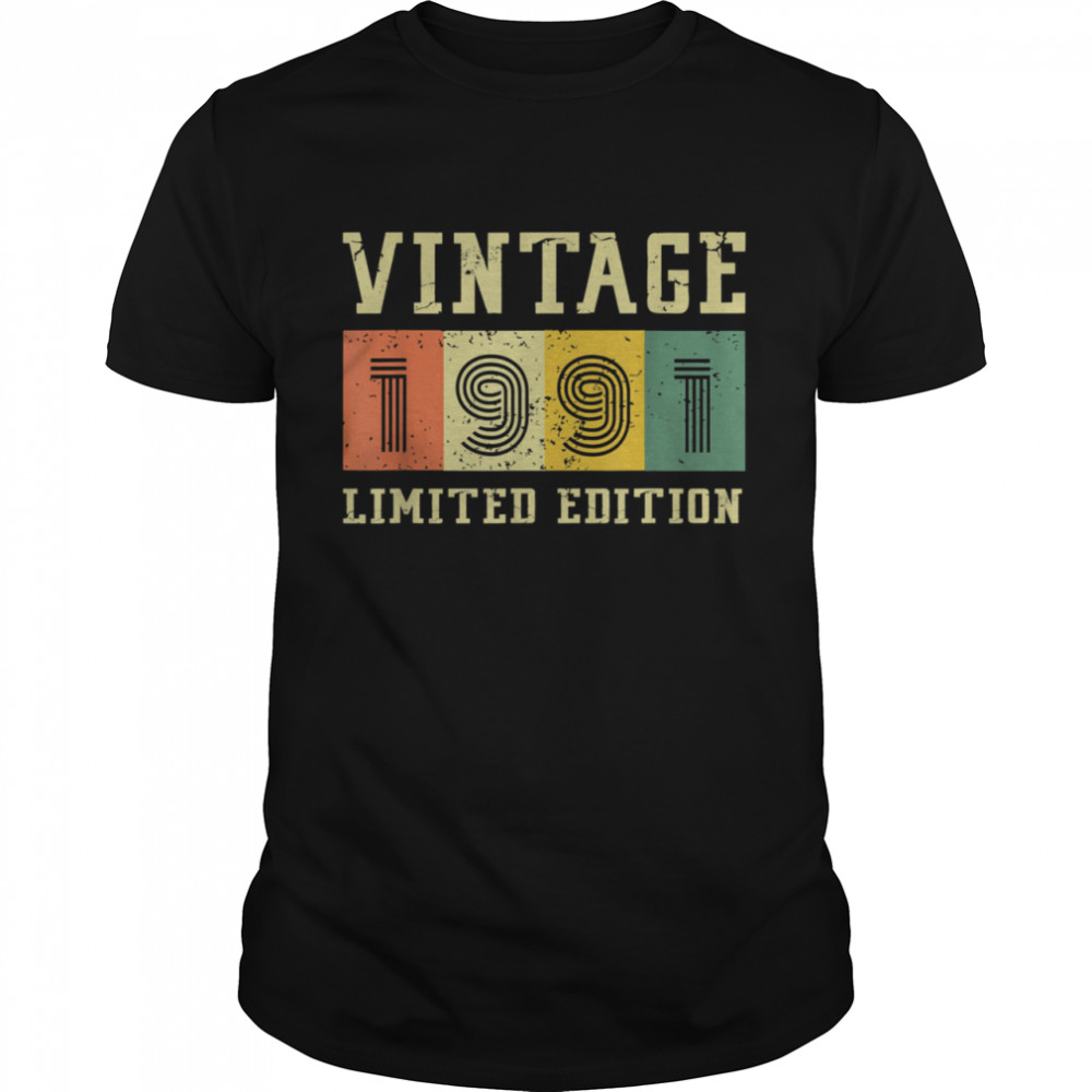 Vintage 1991 Made in 1991 shirt