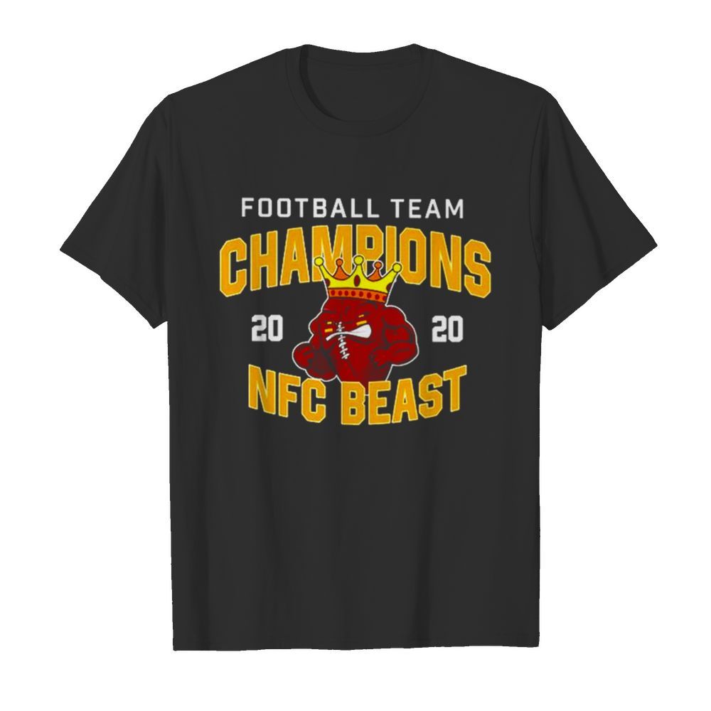 Washington Football Team Champions 2020 NFC Beast shirt