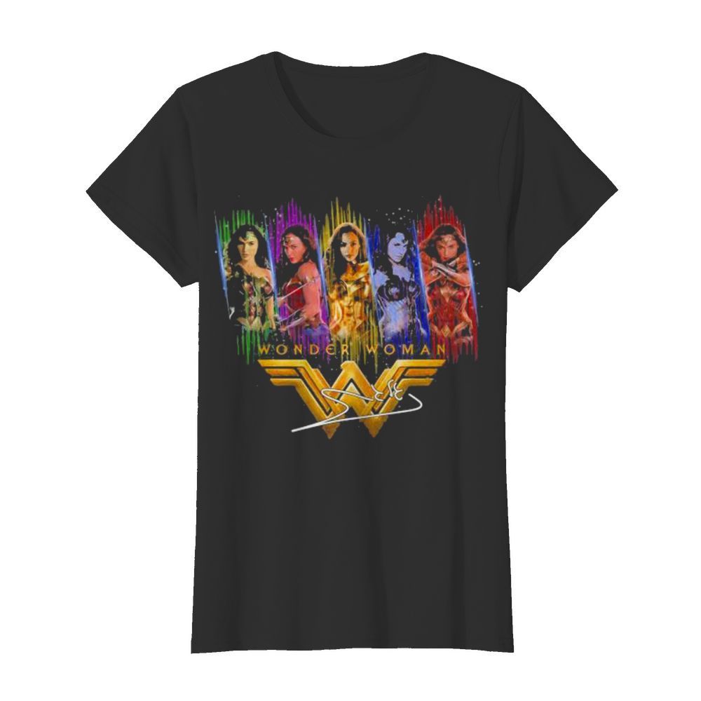 Wonder Woman Movies Signature  Classic Women's T-shirt