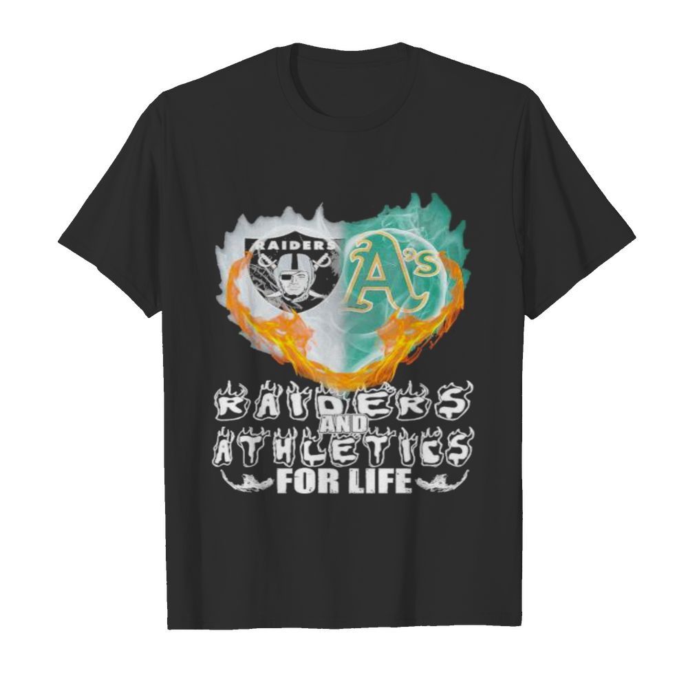 heart raiders and athletics for life 2021 shirt