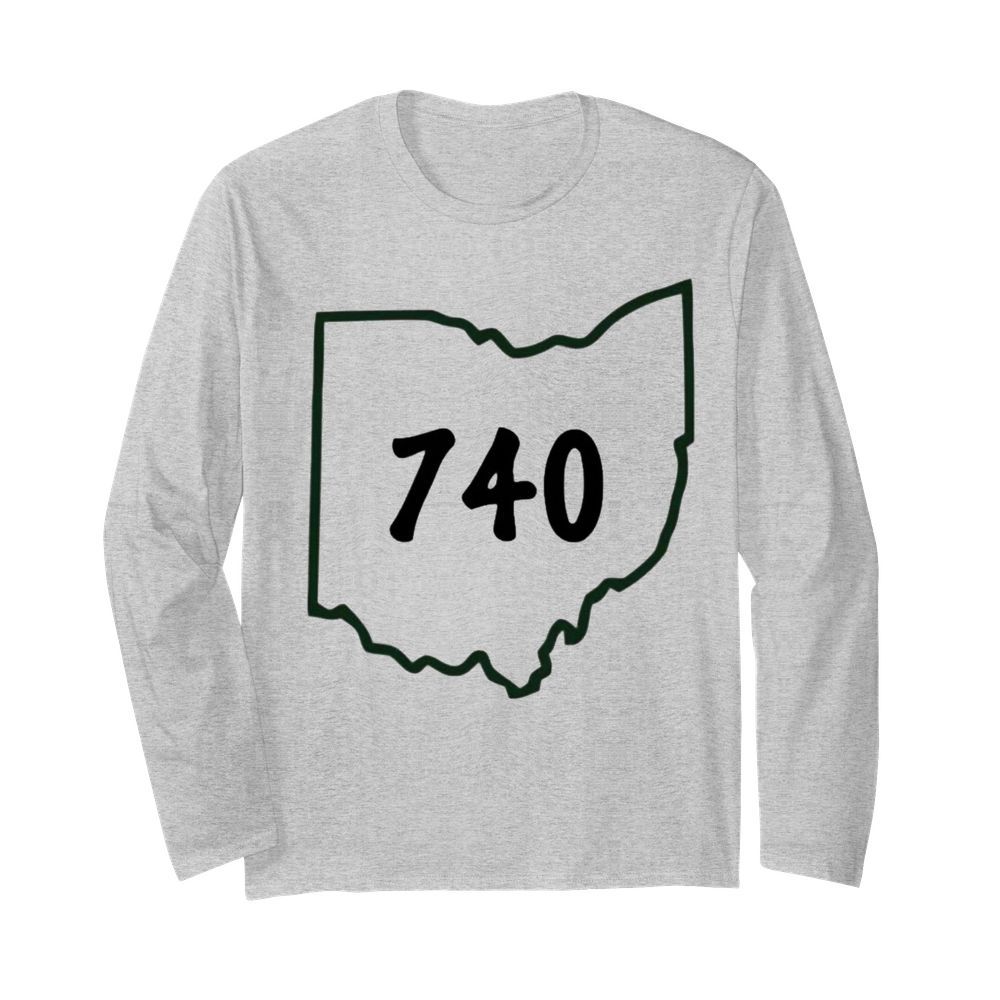 nike 740mania across buckeye state for joe burrow  Long Sleeved T-shirt 