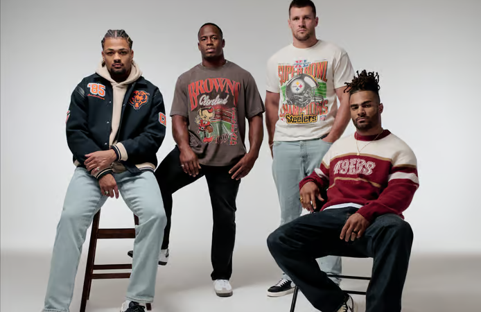 Abercrombie & Fitch continues partnership with NFL for Fall 2024 season